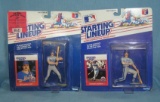 Pair of vintage Starting Lineup baseball figures