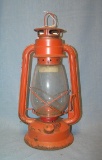 Painted kerosene lantern