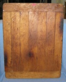 Solid oak cutting board