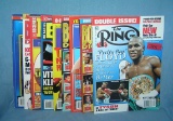 Group of vintage boxing magazines