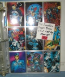 The Punisher superhero collector card set by Marvel