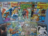 Group of vintage Marvel comic books