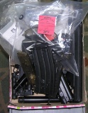 Box full of Airsoft accessories