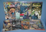 Group of vintage Batman comic books