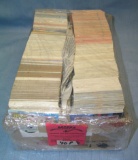 Large box of vintage baseball cards