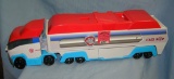 Large battery operated toy truck toy carrying case