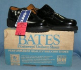 Pair of Bates high quality leather uniform shoes