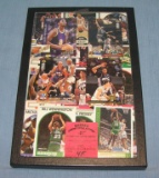 Group of vintage all star Basketball cards