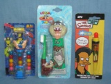 Group of 3 collectible character toys