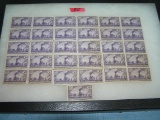Collection of early US Transcontinental RR stamps