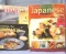 Group of Asian cook books