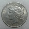 1925 Lady Liberty Peace silver dollar