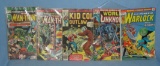 Group of 5 early Marvel comic books