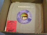 Group of vintage 45rpm records