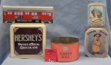 Collection of vintage tins