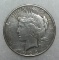 1923S Lady Liberty Peace silver dollar