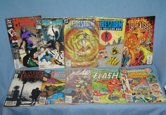 Group of 10 vintage DC comic books