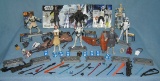 Star Wars action figures, vehicles, stands and accessories