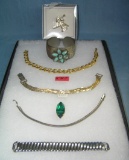 Costume jewelry bracelets and more includes Coro