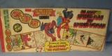 The amazing Spiderman and Spider woman over sized comic book