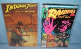 Pair of Indiana Jones first edition comic books