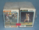 Group of 500 1974 Topps baseball cards
