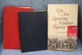 Group of vintage Russian books
