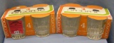 French drink glasses both new in box