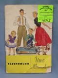 Vintage Electrolux vacuum cleaner catalog
