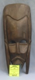 Antique hand carved African mask