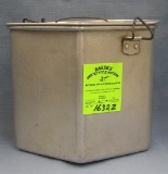 WWII military serviceman's food container