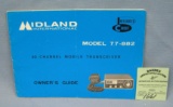 Vintage Midland CB radio catalog