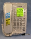 Panasonic home phone set with large display numbers