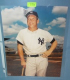 Mickey Mantle 8X10 color photo