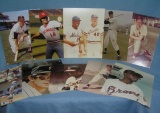 Group of 10 major league baseball all star 8X10 color photos