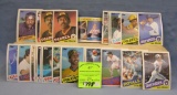 Box of vintage Topps baseball cards