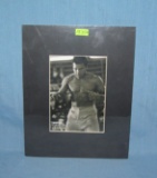 Muhammad Ali in training boxing photograph
