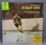 Vintage Bobby Orr hockey record set