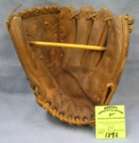 Vintage Leather Catfish Hunter Baseball glove