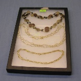Group of 3 vintage necklaces