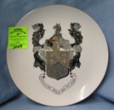 European crest collectors plate