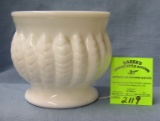 Early signed Randall Milk Glass serving bowl