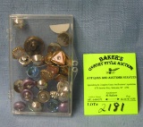 Group of vintage buttons