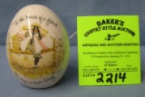 Vintage Holly Hobby decorative egg
