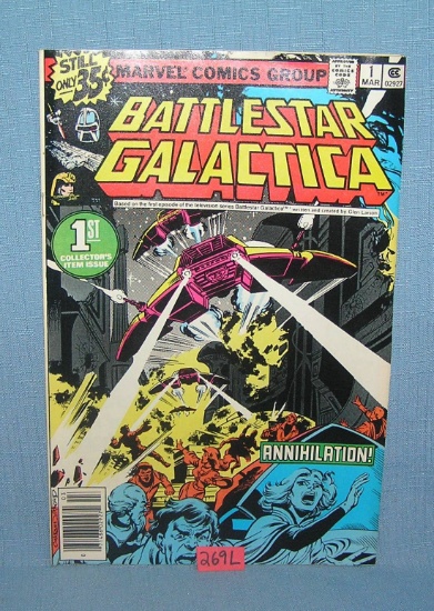 Battle Star Galactica comic book rare first edition