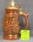 Vintage style fire department themed beer stein
