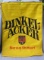 Dinkel Acker vintage canvas hanging beer banner