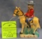 Royal Canadian mounted police figural S&P set