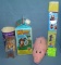 Group of vintage toy story toys and collectibles