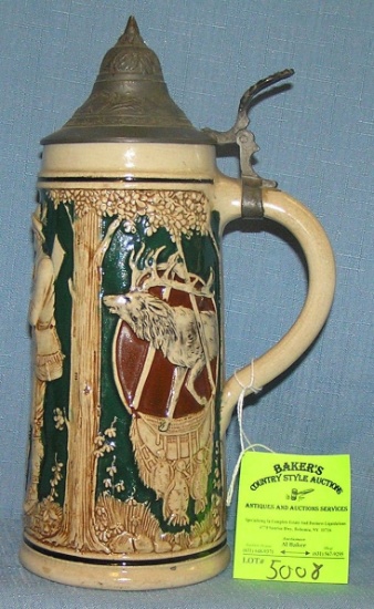 Early German beer stein